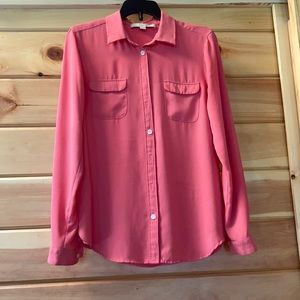 LOFT BUTTON DOWN BLOUSE